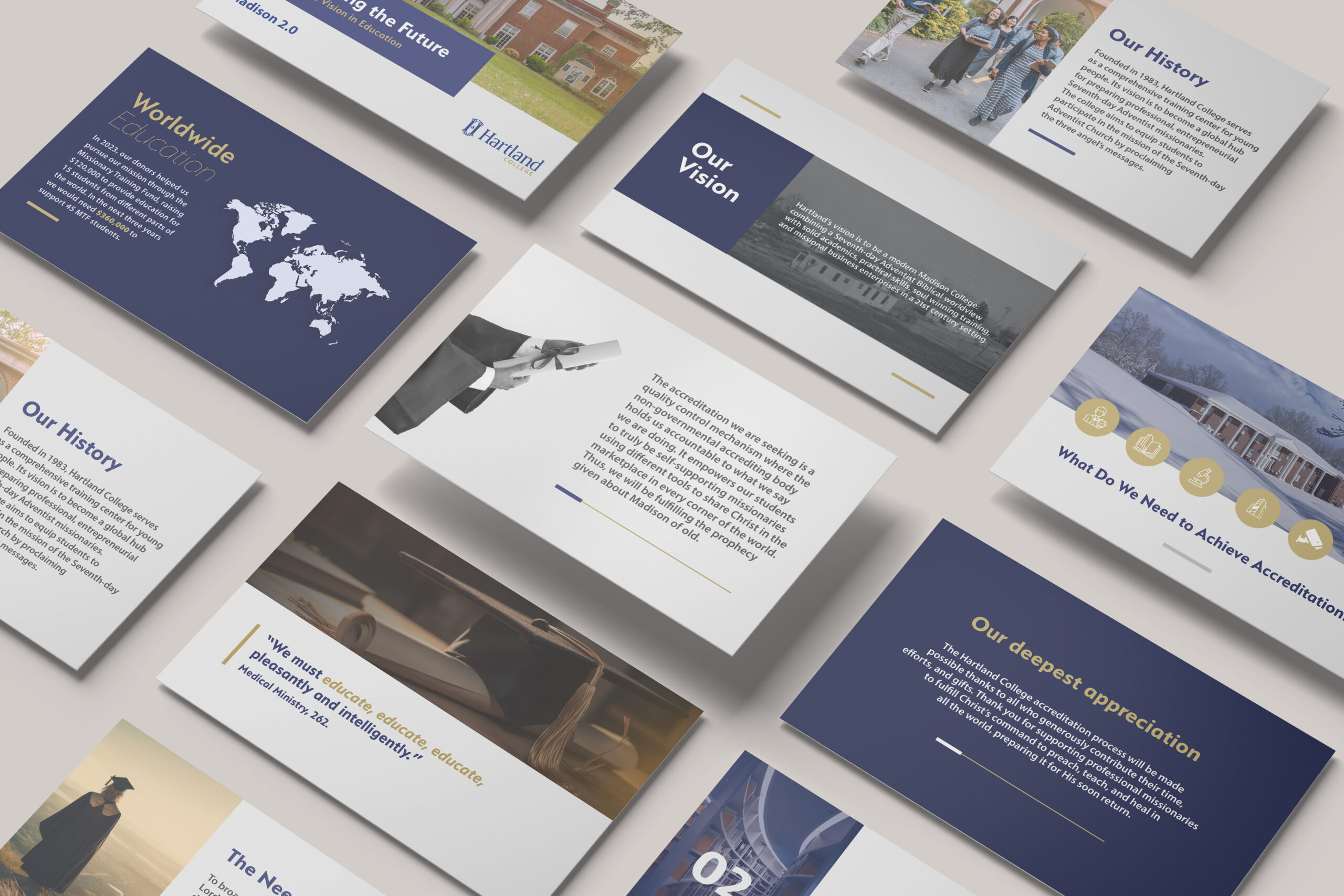 Slideshow for Hartland College